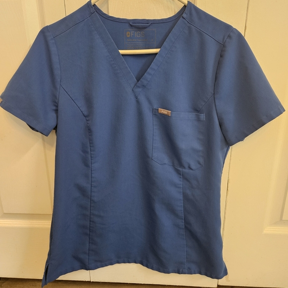 Figs Other - Figs Women's Short Sleeve Top in Blue